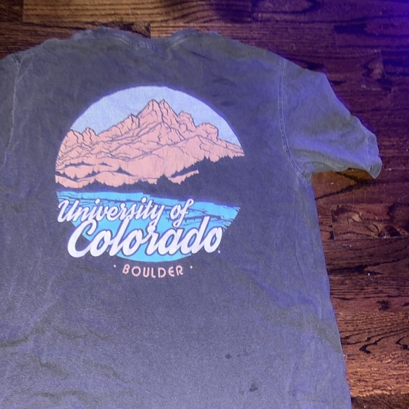 university of boulder oversized graphic tee - Picture 2 of 2